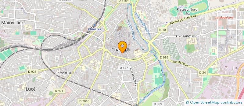 localisation de l'entreprise CREDIT AGRICOLE MUTUEL VAL DE FRANCE à CHARTRES
