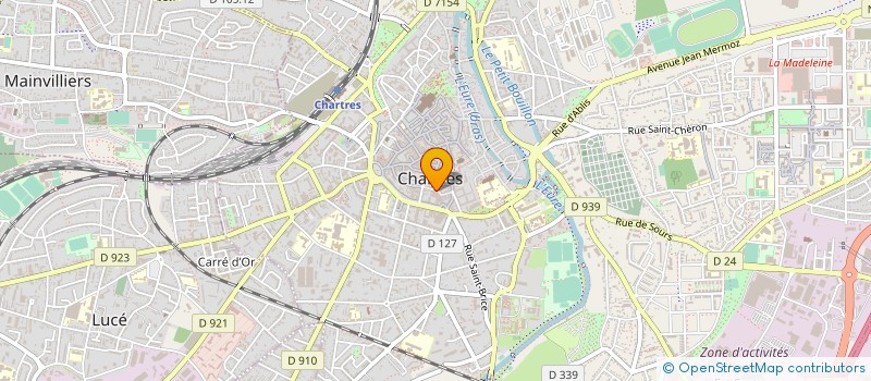 localisation de l'entreprise CREDIT AGRICOLE MUTUEL VAL DE FRANCE à CHARTRES