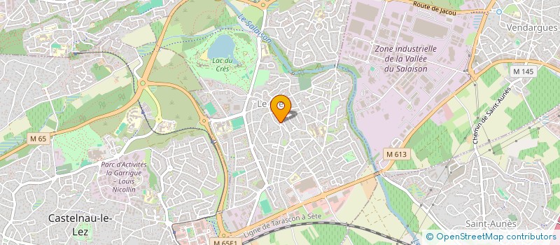 localisation de l'entreprise CREDIT BAT CONSEILS à LE CRES