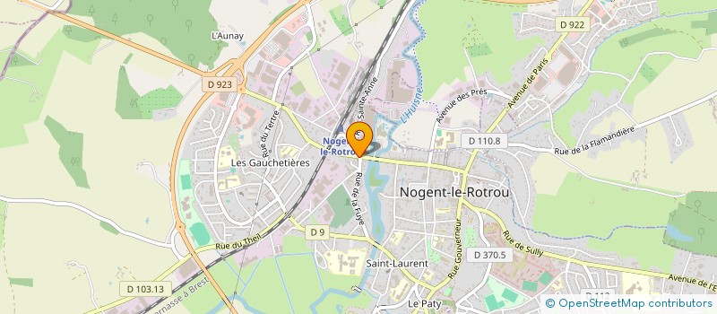 localisation de l'entreprise CREDIT CONSEIL MANDATAIRE BANQUES à NOGENT LE ROTROU