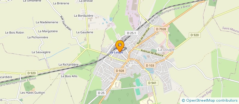 localisation de l'entreprise CREDIT CONSEIL MARCHAND DE BIENS à LA LOUPE