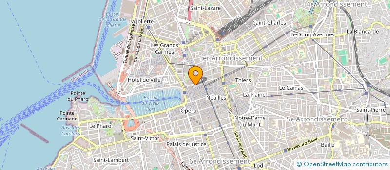 localisation de l'entreprise CREDIT ET GARANTIE MECANIQUE D'EUROPE à MARSEILLE