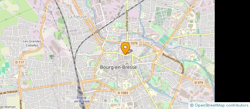 localisation de l'entreprise CREDIT GAGNANT à BOURG-EN-BRESSE