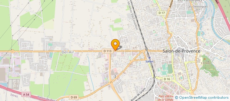 localisation de l'entreprise CREDIT.IMMOBILIER  SALON-DE-PROVENCE