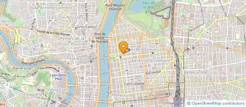 localisation de l'entreprise CREDIT IMMOBILIER DEVELOP RHONE AIN  LYON