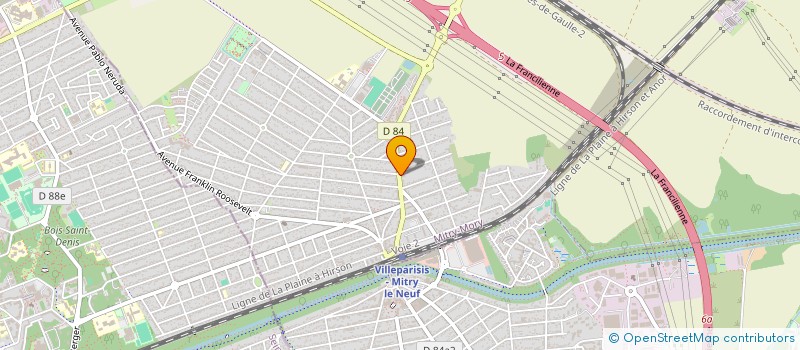 localisation de l'entreprise CREDIT INFO à MITRY-MORY