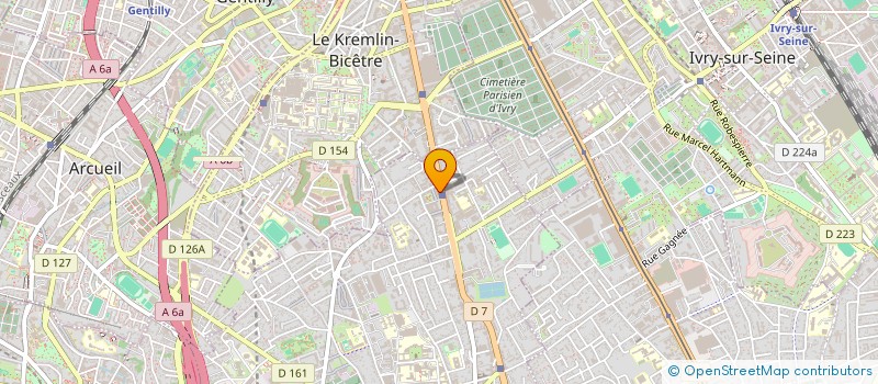 localisation de l'entreprise CREDIT LYONNAIS DEVELOPPEMENT ECONOMIQUE à VILLEJUIF