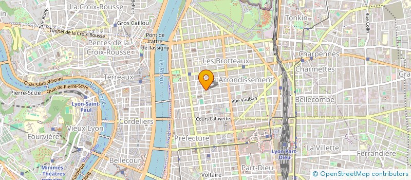 localisation de l'entreprise CREDIT MANAGERS CONSULTANTS PLUS à LYON
