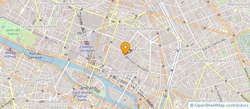 localisation de l'entreprise CREDIT MUNICIPAL DE PARIS à PARIS