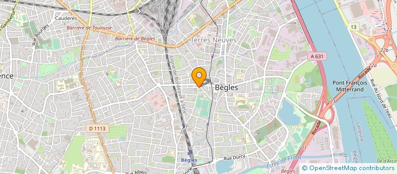 localisation de l'entreprise CREDIT MUTUEL DE BEGLES à BEGLES