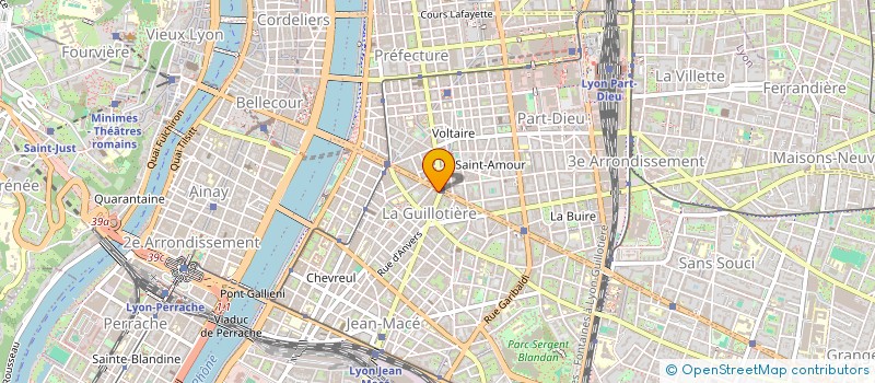 localisation de l'entreprise CREDIT MUTUEL DE LYON GAMBETTA  LYON