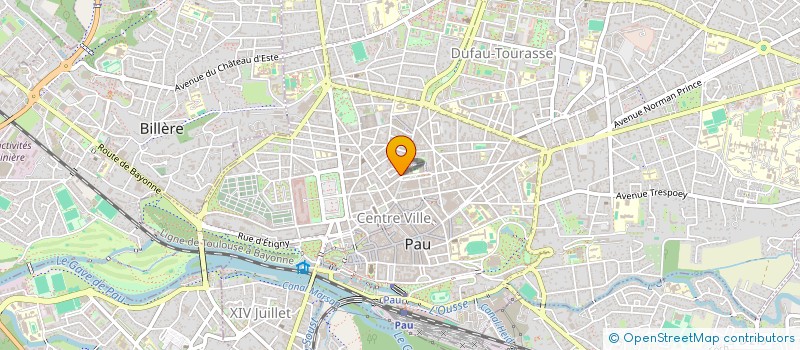 localisation de l'entreprise CREDIT MUTUEL DE PAU REPUBLIQUE à PAU