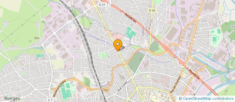 localisation de l'entreprise CREDIT MUTUEL DE RIORGES à RIORGES