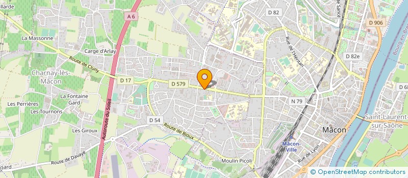 localisation de l'entreprise CREDIT MUTUEL DU MACONNAIS à CHARNAY-LES-MACON