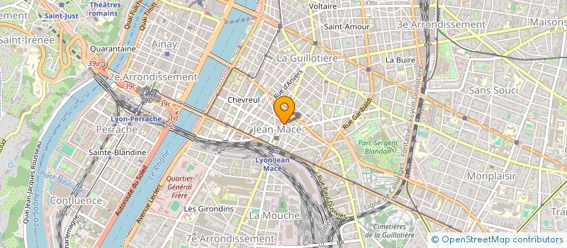 localisation de l'entreprise CREDIT MUTUEL LYON JEAN MACE  LYON