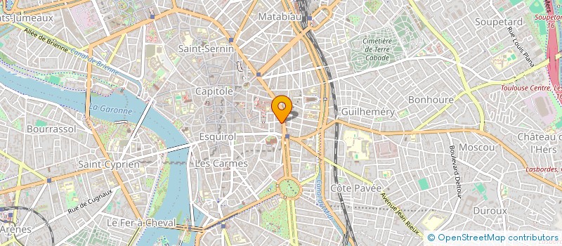 localisation de l'entreprise CREDIT MUTUEL TOULOUSE DUPUY à TOULOUSE
