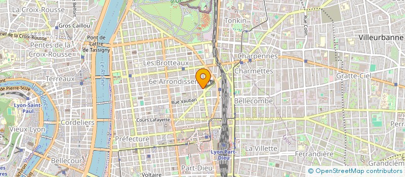 localisation de l'entreprise CREDIT SCIENTIFIQUE DE FRANCE  LYON