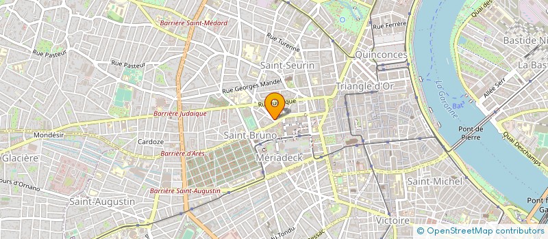 localisation de l'entreprise CREDIT SOCIAL EUROPEEN à BORDEAUX