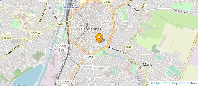 localisation de l'entreprise CREDIT TAUX CONSEILS à VALENCIENNES