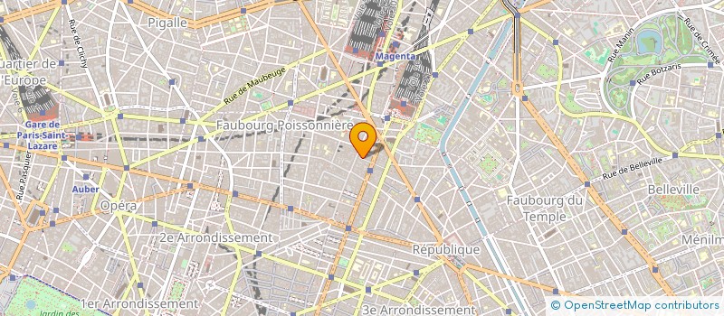 localisation de l'entreprise CREDIT TRADE  PARIS