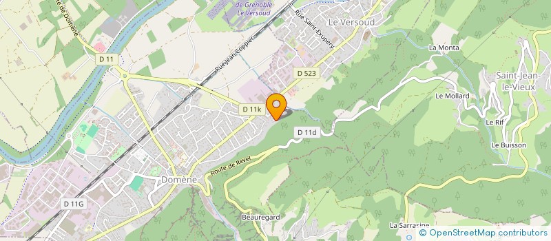 localisation de l'entreprise CREDIT'&VOUS  DOMENE