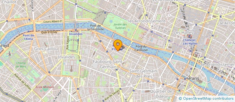 localisation de l'entreprise CREDIT X MINES  PARIS