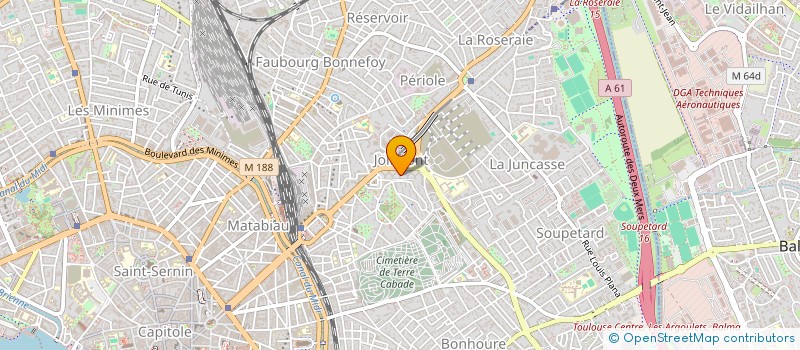 localisation de l'entreprise CREDITHEQUE à TOULOUSE