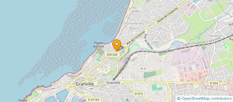 localisation de l'entreprise CREDITNET.FR à DONVILLE-LES-BAINS