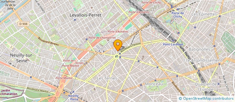 localisation de l'entreprise CREDITRACHAT CONSEIL à PARIS