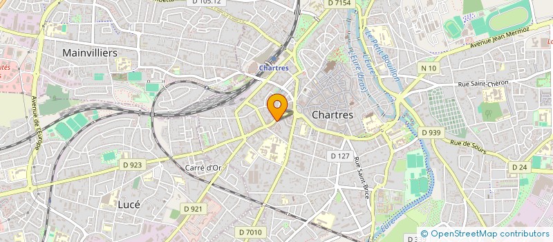 localisation de l'entreprise CREDITS EXPERT à CHARTRES