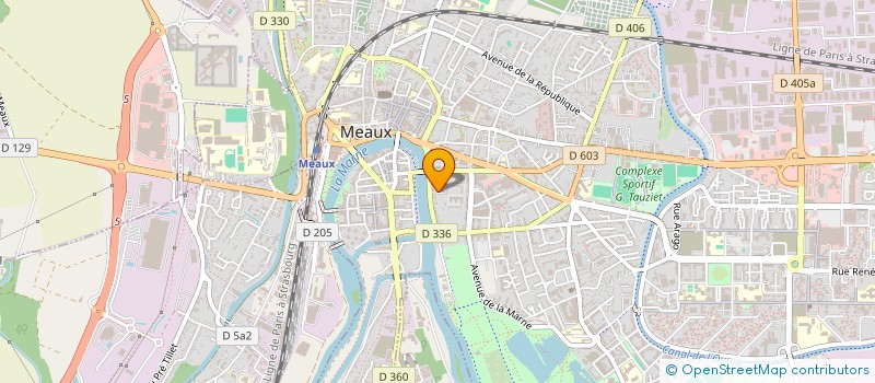 localisation de l'entreprise CREDITS HABITATS à MEAUX