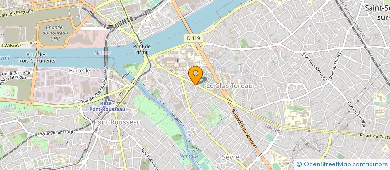 localisation de l'entreprise CREDITS IMMO CONSEILS à NANTES