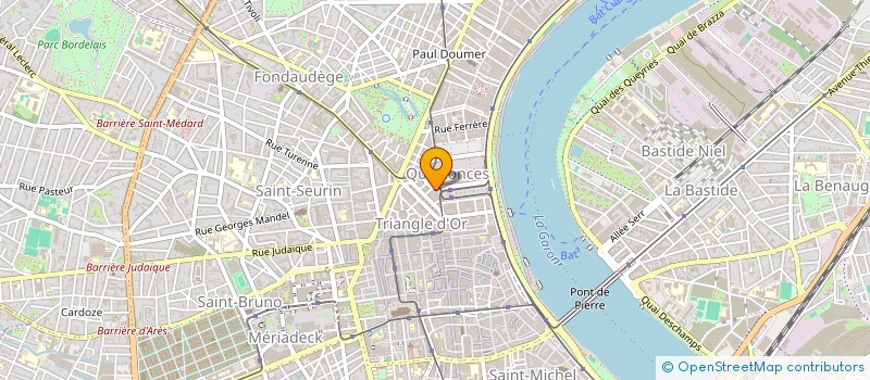 localisation de l'entreprise CREDITVITAUX à BORDEAUX