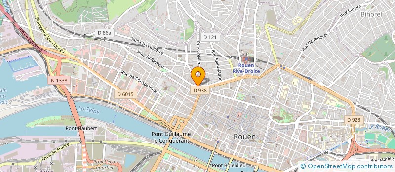 localisation de l'entreprise CREDIXEL à ROUEN
