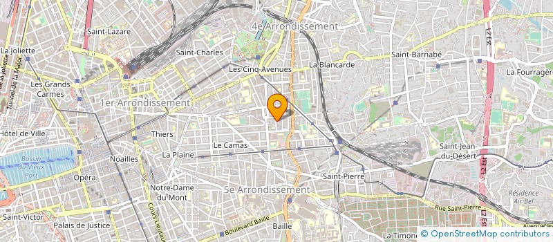 localisation de l'entreprise CREDO à MARSEILLE