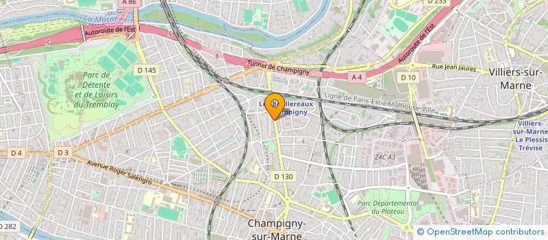 localisation de l'entreprise CREDYS SOLUTION à CHAMPIGNY-SUR-MARNE
