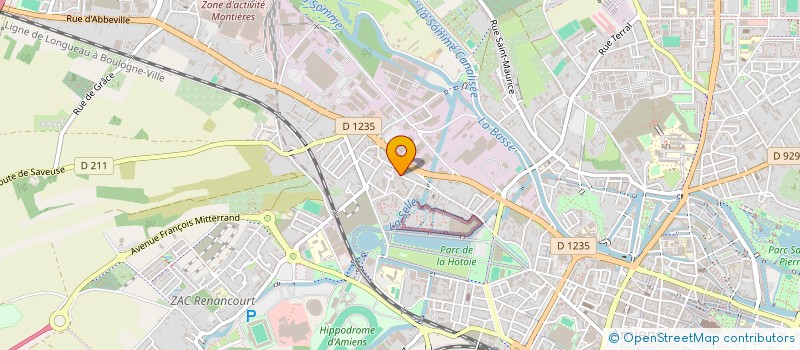 localisation de l'entreprise CREEK à AMIENS