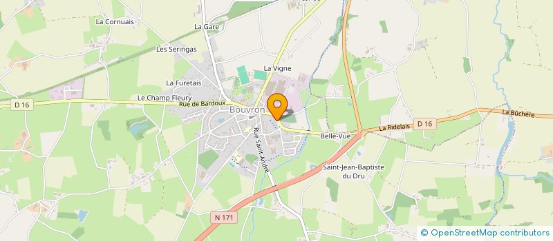 localisation de l'entreprise CREEPS CREW  BOUVRON