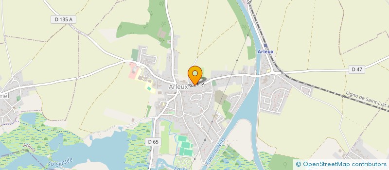 localisation de l'entreprise CREFIRAMA  ARLEUX