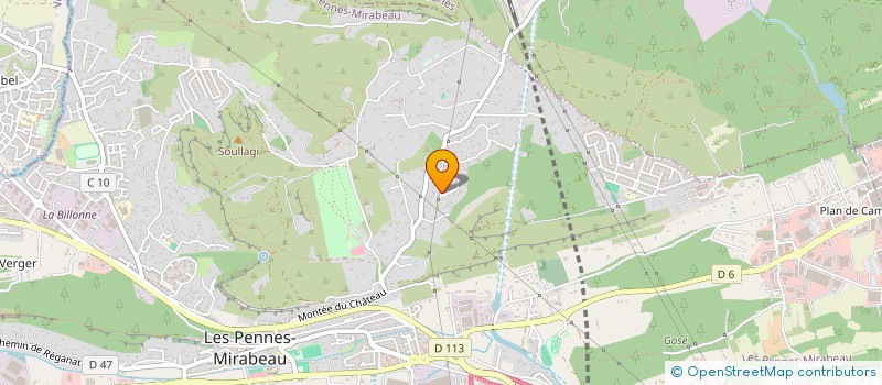 localisation de l'entreprise CREG4513 à LES PENNES-MIRABEAU
