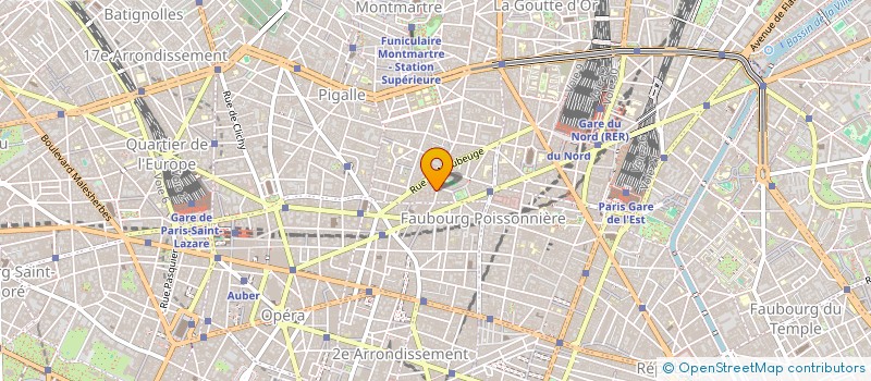 localisation de l'entreprise CREGE SPECTACLES à PARIS