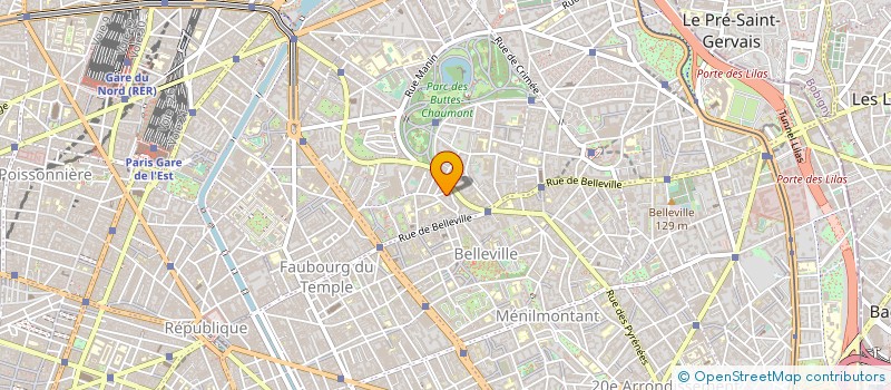 localisation de l'entreprise CREGG PARIS  PARIS