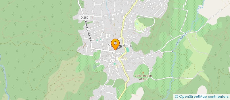 localisation de l'entreprise CREHASUD  NANS-LES-PINS