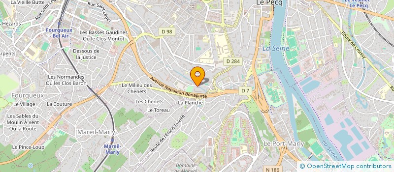 localisation de l'entreprise CREM  SAINT-GERMAIN-EN-LAYE