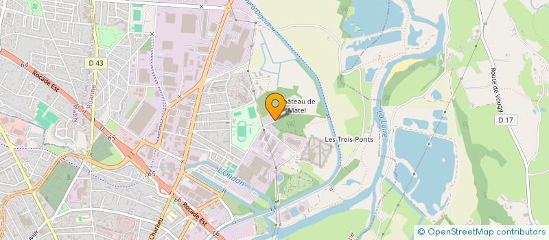 localisation de l'entreprise CREMA-CONCEPT-CONSULTING (CCC) à ROANNE