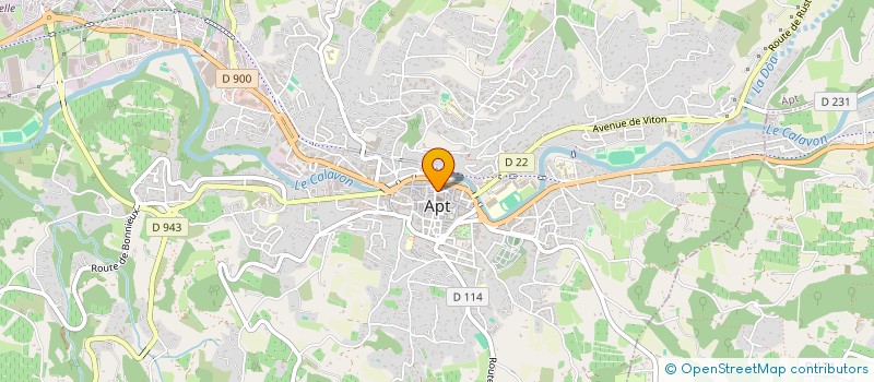 localisation de l'entreprise CREMADES  APT