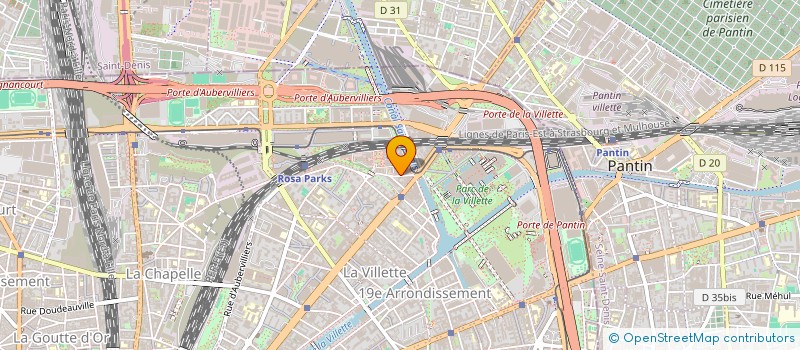 localisation de l'entreprise CREMATORIUM DE BLYES à COURBEVOIE