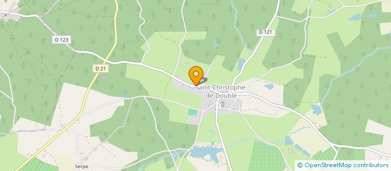 localisation de l'entreprise CREMATORIUM DE COUTRAS  COUTRAS