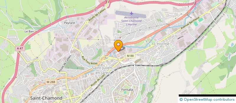 localisation de l'entreprise CREMATORIUM DE FLEURIEUX  BRON