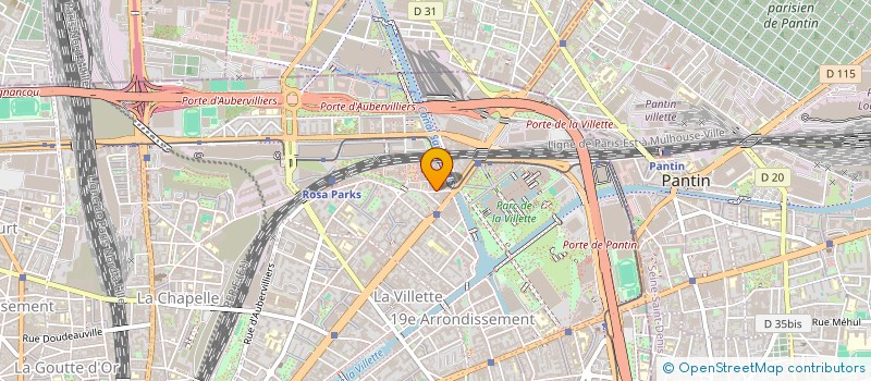 localisation de l'entreprise CREMATORIUM DE NANTERRE  NANTERRE